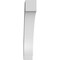 Ekena Millwork 4-in. W x 18-in. D x 24-in. H Imperial Architectural Grade PVC Knee Brace BRCP04X18X24IMP - alternate 2